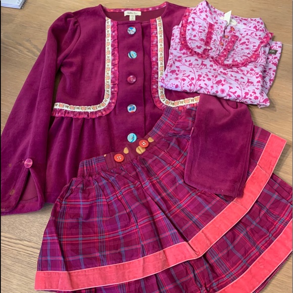 Size 6 Matilda Jane 3 pc outfit
